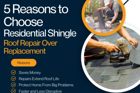 Residential Shingle Roof Repair
