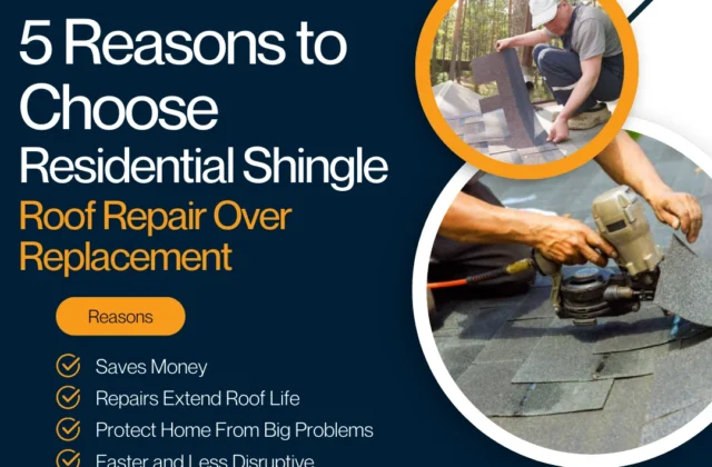 Residential Shingle Roof Repair