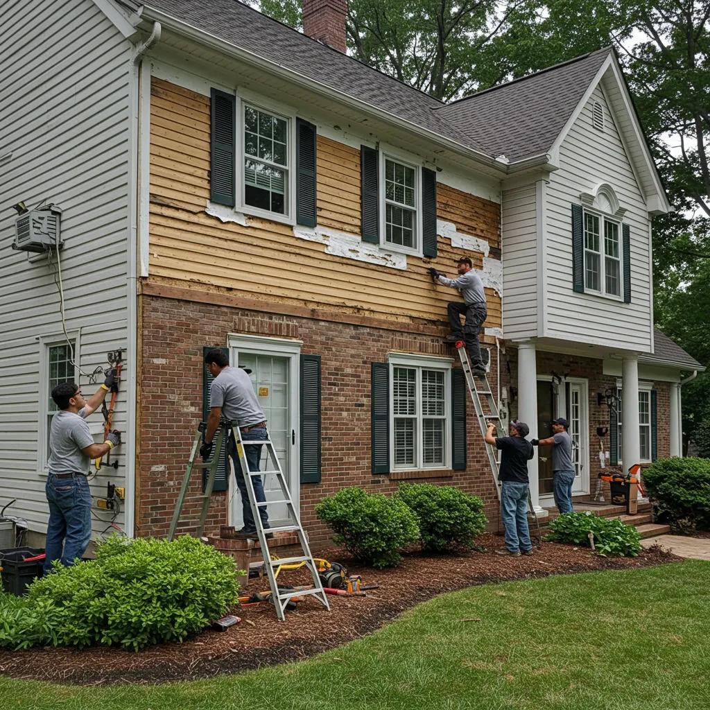 Siding installation services