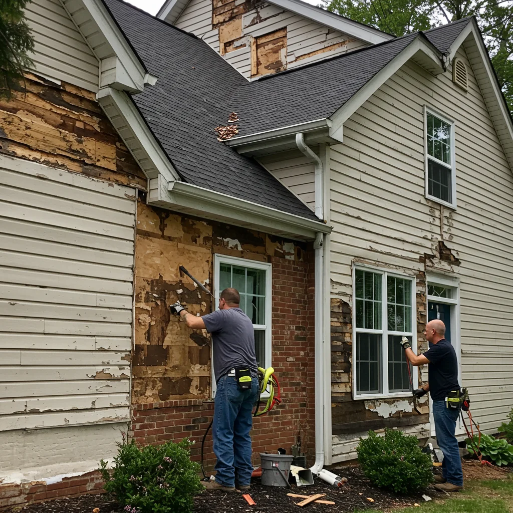 Siding repair services