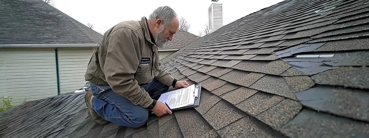 Firstly, we inspect your roof structure and measure the full area.